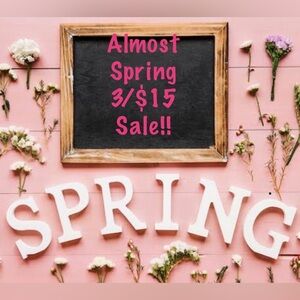 🌸$5 Sale!!  Bundle & Save!!